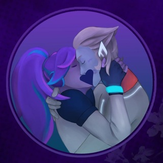Telegram profile photo for (ПОИСК АДМИНОВ) ⧼🩵⧼Капивики confession⧽💜⧽