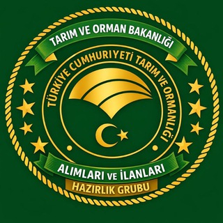 Telegram profile photo for Tarım ve Orman Bakanlığı Alımları ve İlanları Hazırlık Grubu | Kamu Kariyeri