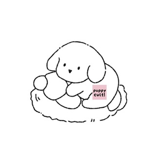 Telegram profile photo for the puppy cult πΆ