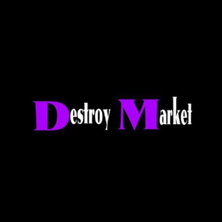 Telegram profile photo for destroymarket