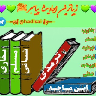 Telegram profile photo for 📚ڪانـال احادیث،بخاری،مسلم،ابوداود،ترمذی،ابنماجه،نسائی📚