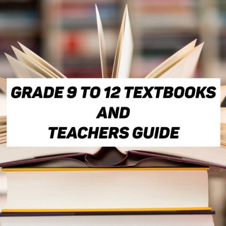 Telegram profile photo for Grade 9-12 New curriculum and the Old curriculum Textbooks & Teachers guide MOE