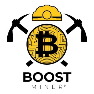 Telegram profile photo for BOOST Miner. Майнинг оборудование