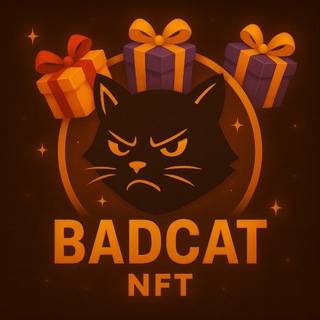 Telegram profile photo for BadCat NFT