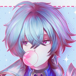 Telegram profile photo for *.✧ Луна чиркает почеркушки*.✧