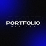 Telegram profile photo for Portfolio | Yuldesigner