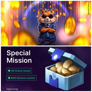 Telegram profile photo for Hamster&TapSwap mining update