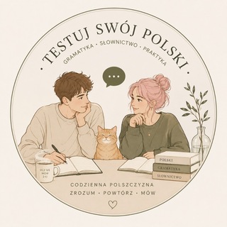 Telegram profile photo for Testuj swój polski