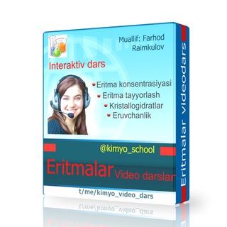 Telegram profile photo for Kimyo_online_maktab