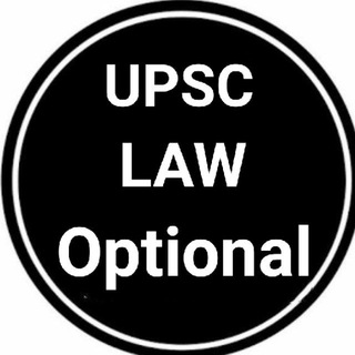 Telegram profile photo for UPSC LAW Optional