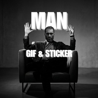 Telegram profile photo for MAN GIF & STICKER