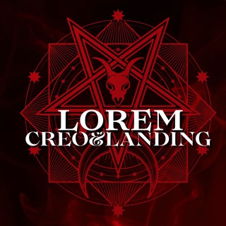 Telegram profile photo for LOREM CREO&LANDING