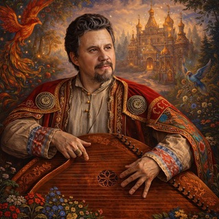 Telegram profile photo for Кирилл Богомилов Гусли ❃ Русская Этническая Музыка