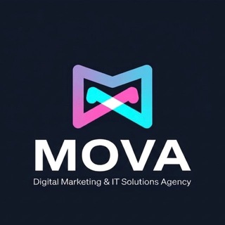 Telegram profile photo for MOVA - Marketing Agency