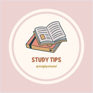 Telegram profile photo for Study Tips ✨