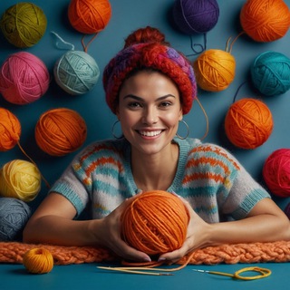 Telegram profile photo for Вязание просто! 🧶| Схемы, идеи, описания.