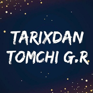 Telegram profile photo for Tarixdan tomchi g.r
