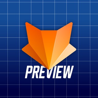 Telegram profile photo for Preview Fox Premium Mockup