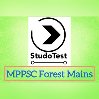 Telegram profile photo for MPPSC-Studotest Forest Mains