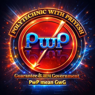 Telegram profile photo for PwP: Polytechnic with Priyesh