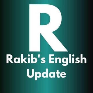 Telegram profile photo for Rakib's English Update 🎓