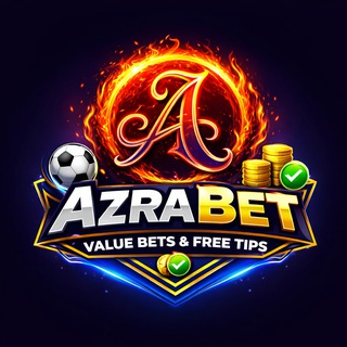 Telegram profile photo for AzraBet - Value bets + FREE tips