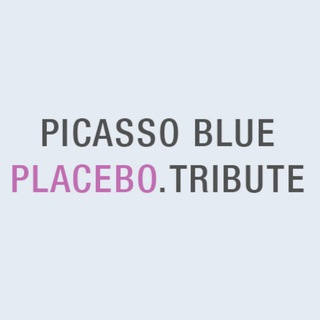 Telegram profile photo for PICASSO BLUE / Placebo Tribute