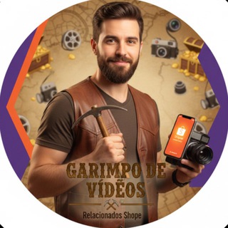 Telegram profile photo for GARIMPO VÍDEOS SHOPEE 🧡