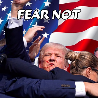 Telegram profile photo for FEAR NOT | $TRUMP 🇺🇸