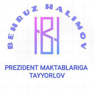Telegram profile photo for PREZIDENT MAKTABLARIGA TAYYORLOV