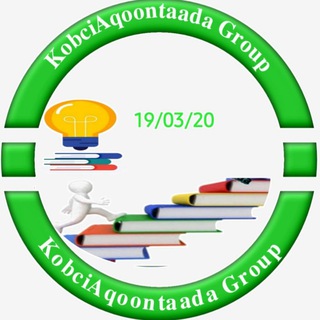 Telegram profile photo for KobciAqoontaada Group🌿📚