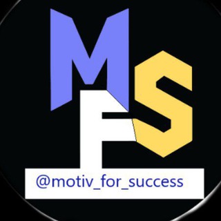 Telegram profile photo for MOTIV_FOR_SUCCESS