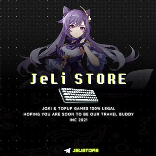 Telegram profile photo for JeLi STORE — OPEN