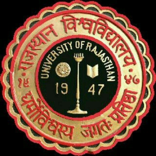 Telegram profile photo for UNIVERSITY OF RAJASTHAN (राजस्थान विश्वविद्यालय -जयपुर)