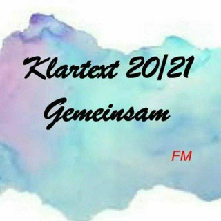 Telegram profile photo for Klartext20/21-Gemeinsam 👍🏻Info-kanal🔝🖤🤍❤️