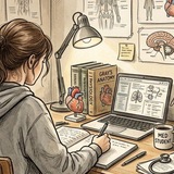 Telegram profile photo for Study with me (SH)
