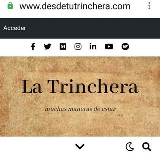 Telegram profile photo for La Trinchera | Muchas maneras de estar