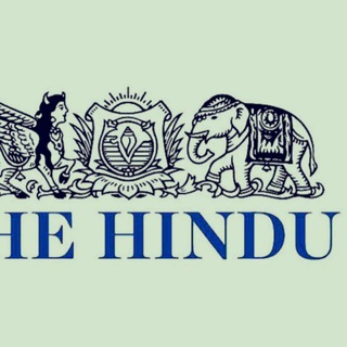 Telegram profile photo for THE HINDU News paper
