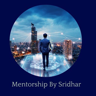 Telegram profile photo for Mentorship By Sridhar