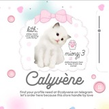 Telegram profile photo for 𝟷𝟾: Calyvène 💭🗝 ᣟ݂ ⃨۪۟.