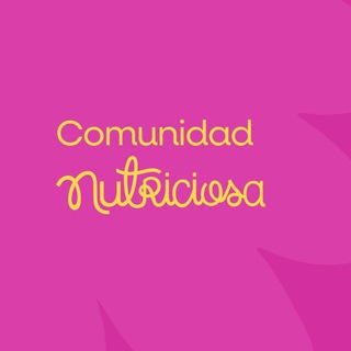 Telegram group profile photo for Comunidad abierta de Nutriciosa