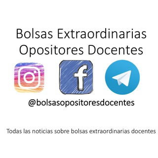Telegram profile photo for Bolsas Docentes