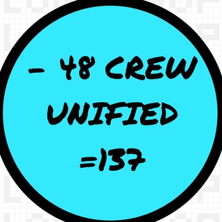 Telegram profile photo for -48 CREW UNIFIED =137