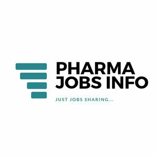 Telegram profile photo for Pharma Jobs Info 👨💼