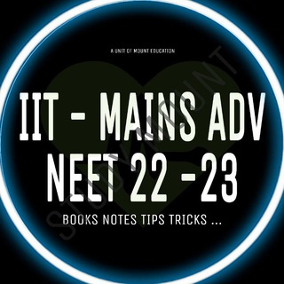 Telegram profile photo for NEET JEE SHORT NOTES