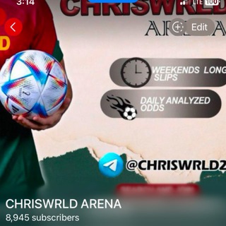 Telegram profile photo for CHRISWRLD ARENA