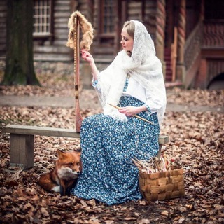 Telegram profile photo for ПУХОВЫЕ ПЛАТКИ • ОРЧАНКА •