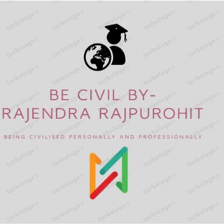 Telegram profile photo for Be civil By Rajendra Rajpurohit