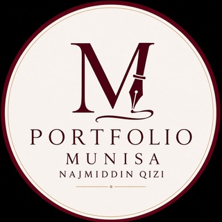 Telegram profile photo for Portfolio Munisa Najmiddinovna