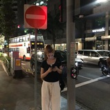 Telegram profile photo for feel comfy & .. writing a poem, faint near gloomy lights. ᡣ𐭩
